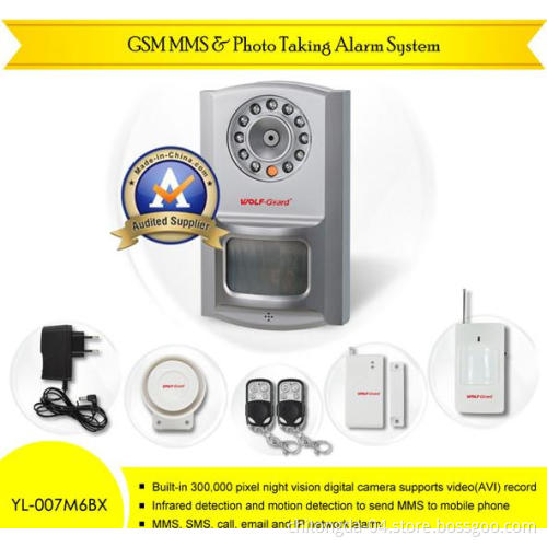 Wireless GSM / GPRS Home Security Alarm with PIR Motion Detection